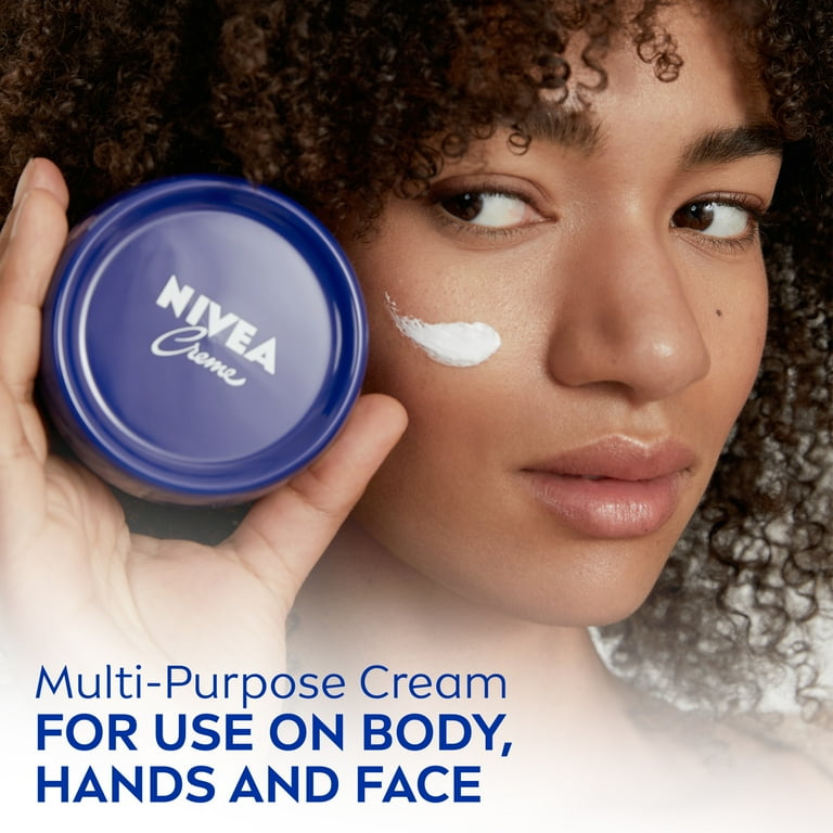 NIVEA FACE BODY AND HAND MOISTURIZING CREAM 6.8 oz
