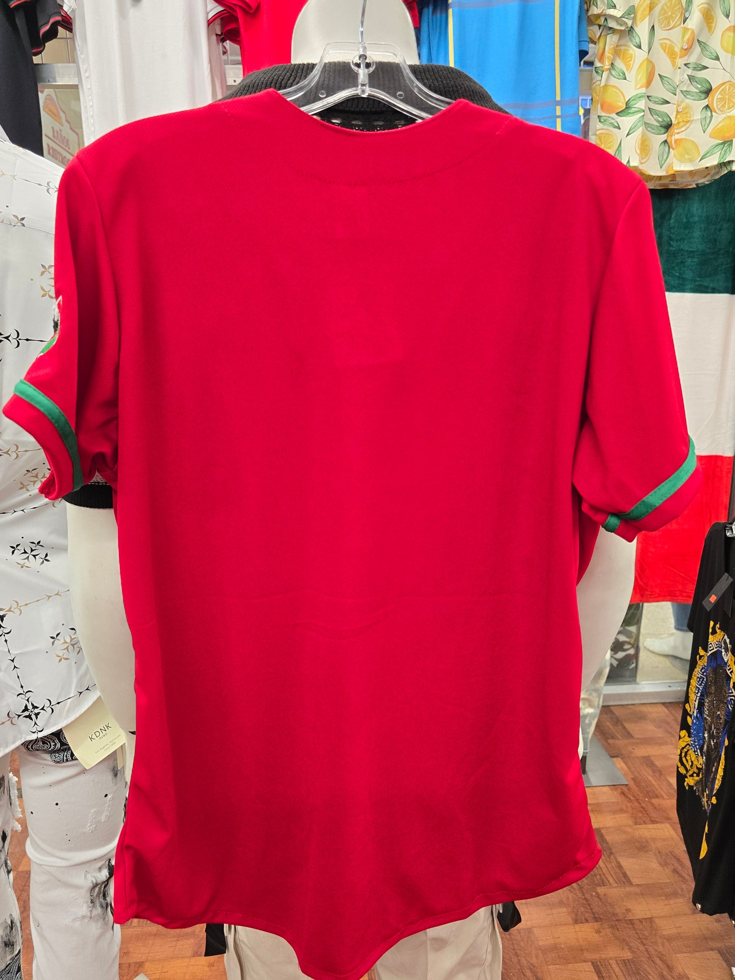 MÉXICO BASEBALL EMBROIDERED JERSEY