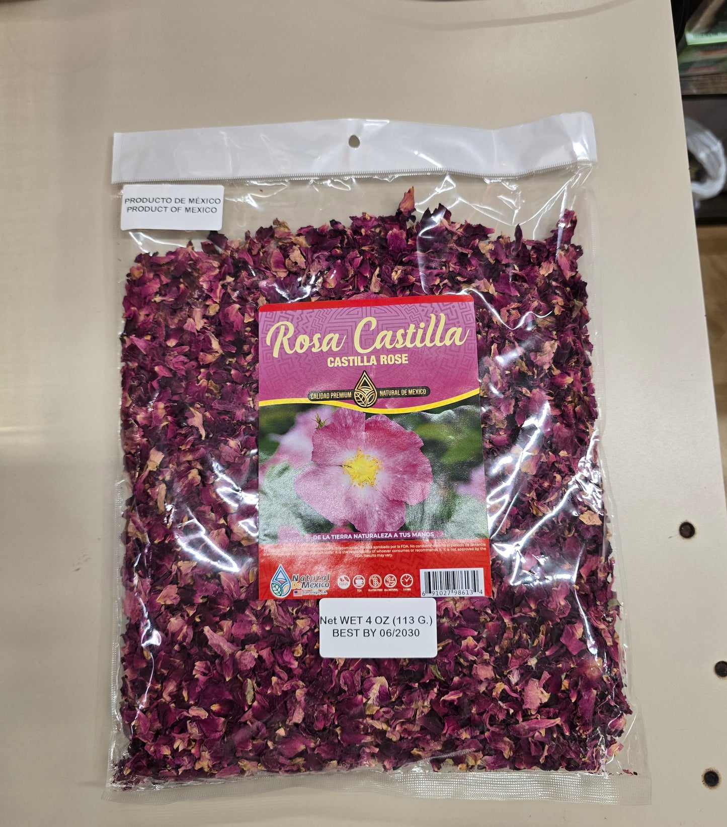 ROSA CASTILLA DRIED ROSA DE CASTILLA PETALS
