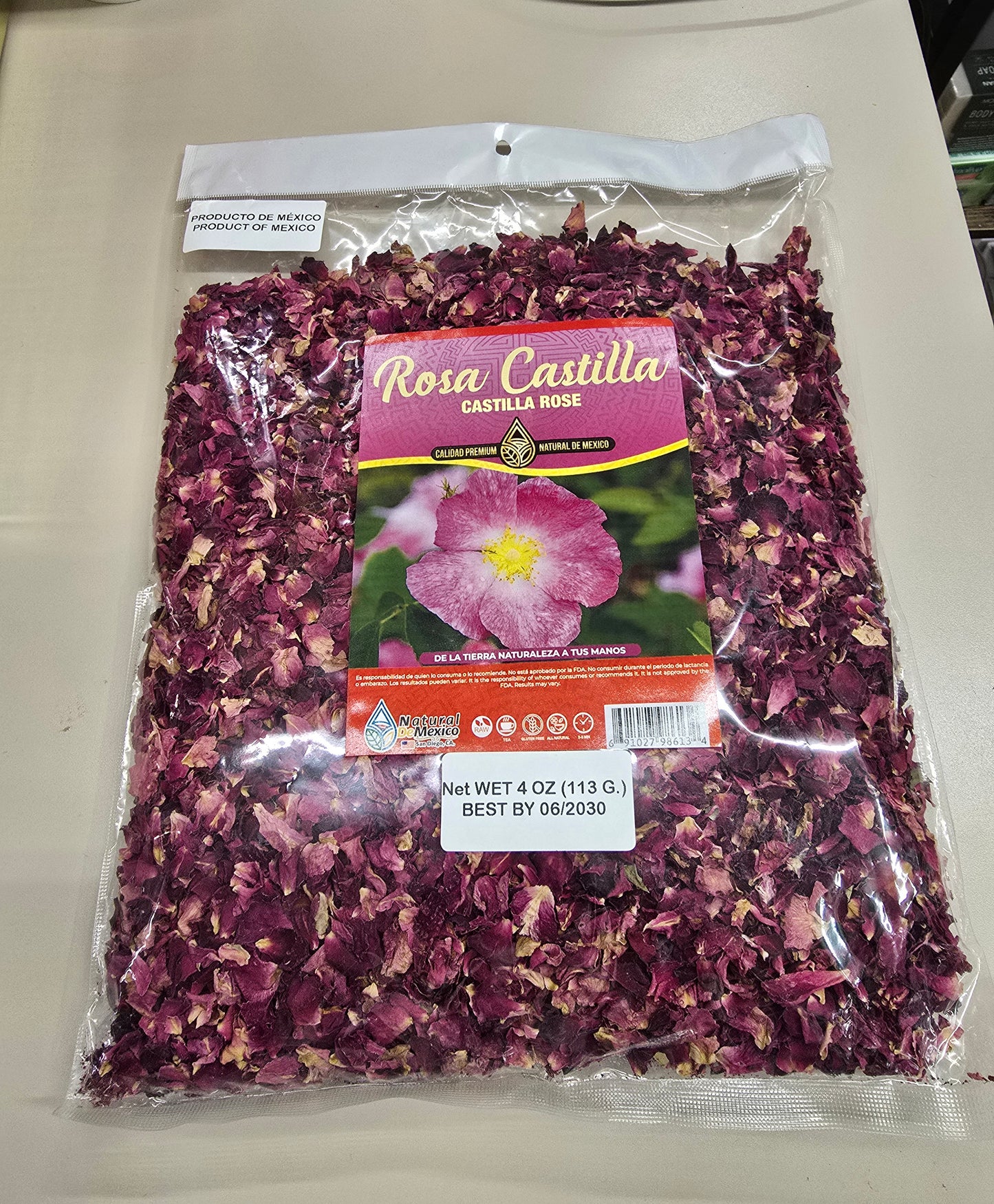 ROSA CASTILLA DRIED ROSA DE CASTILLA PETALS