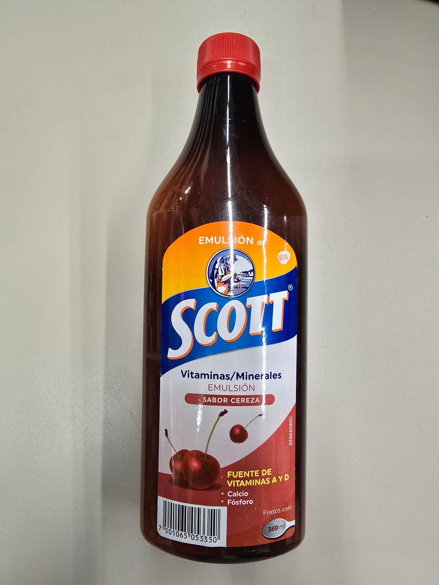 EMULSIÓN DE SCOTT ACEITE DE HIGADO DE BACALAO MULTIVITAMINICO