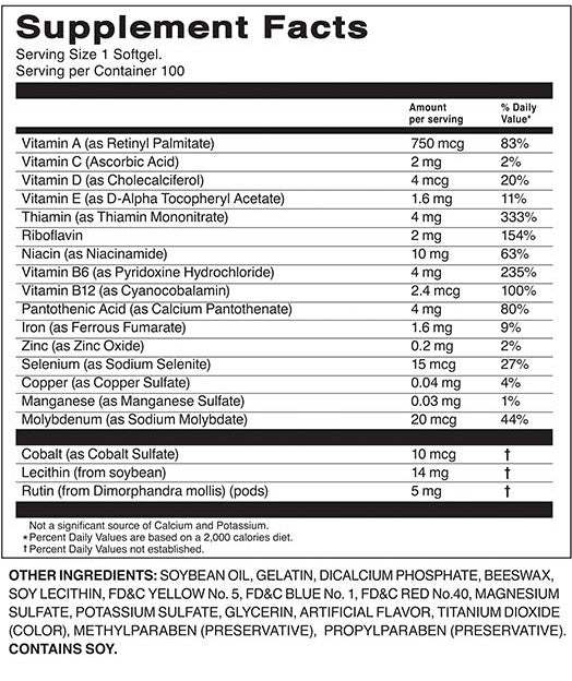 VITAL FUERTE H3 ANTIOXIDANT MULTIVITAMIN