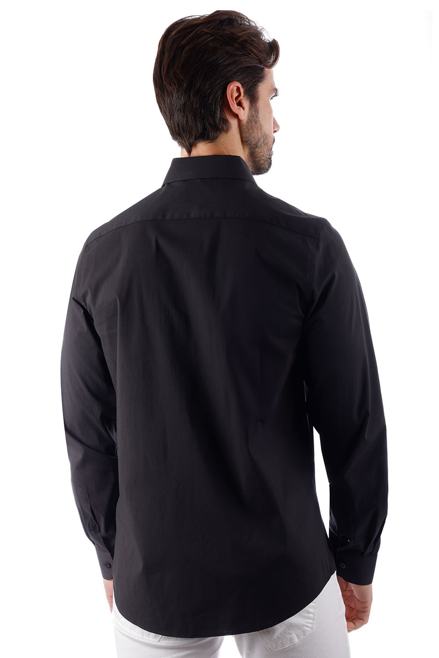 PLAIN PREMIUM MEN'S LONG SLEEVE SHIRT