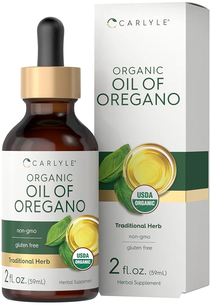 ACEITE DE OREGANO OIL OF OREGANO LIQUID DROPS 2 fl oz.