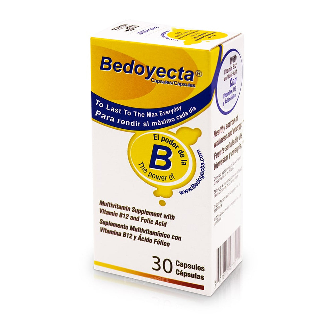 BEDOYECTA VITAMIN B12 AND FOLIC ACID