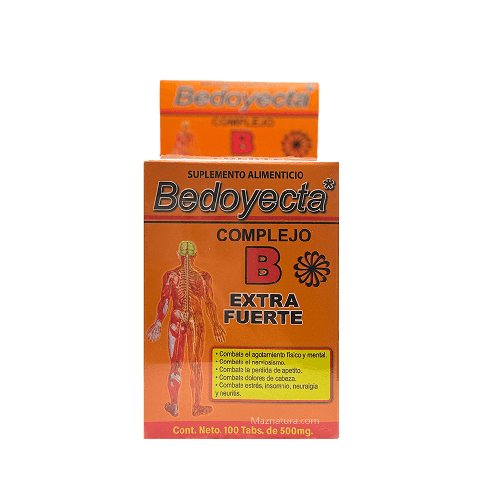 BEDOYECTA COMPLEJO B EXTRA FUERTE 100 CAPS SUPLEMENTO
