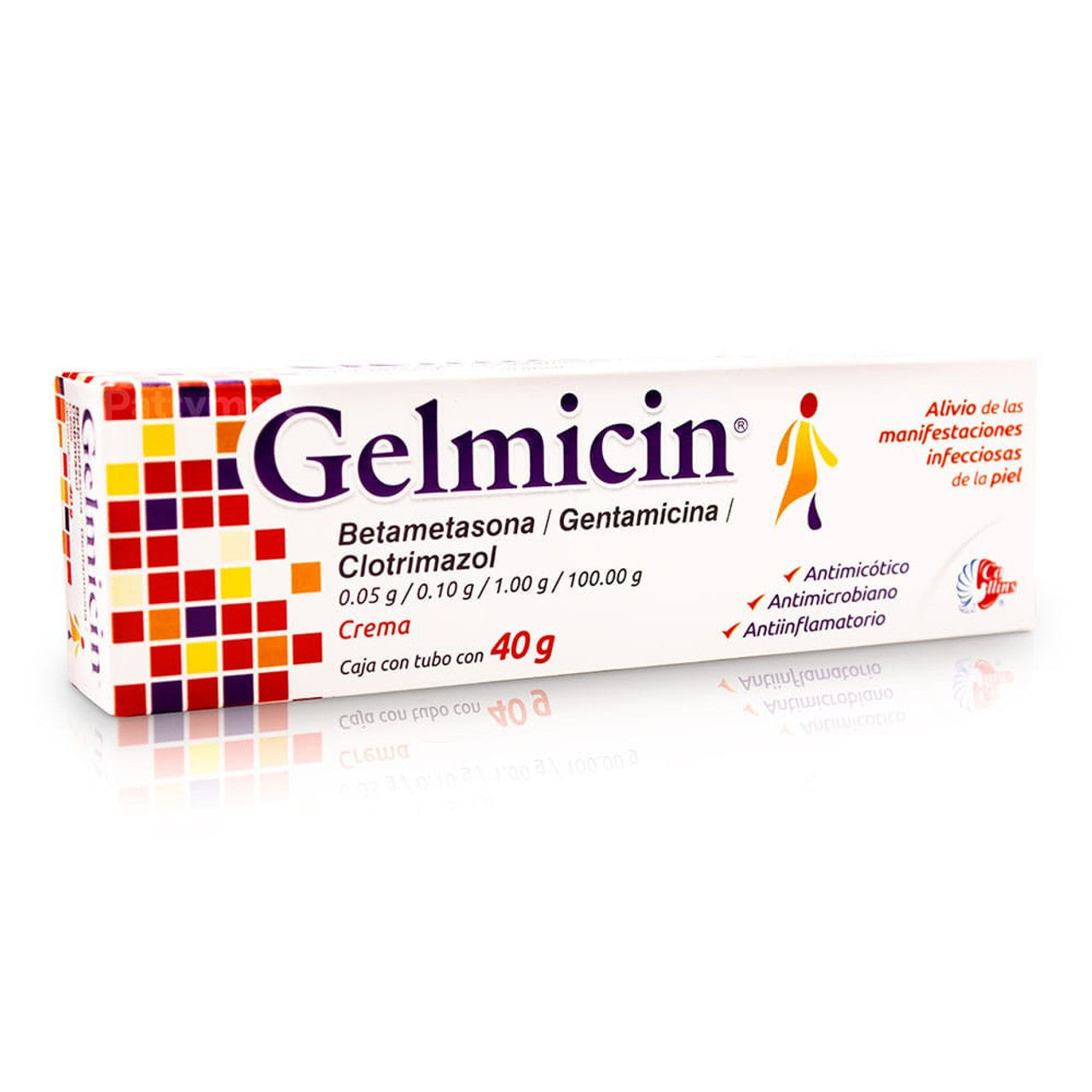 GELMICIN CREMA ANTIPICAZON ERUPCIÓN CUTÁNEA