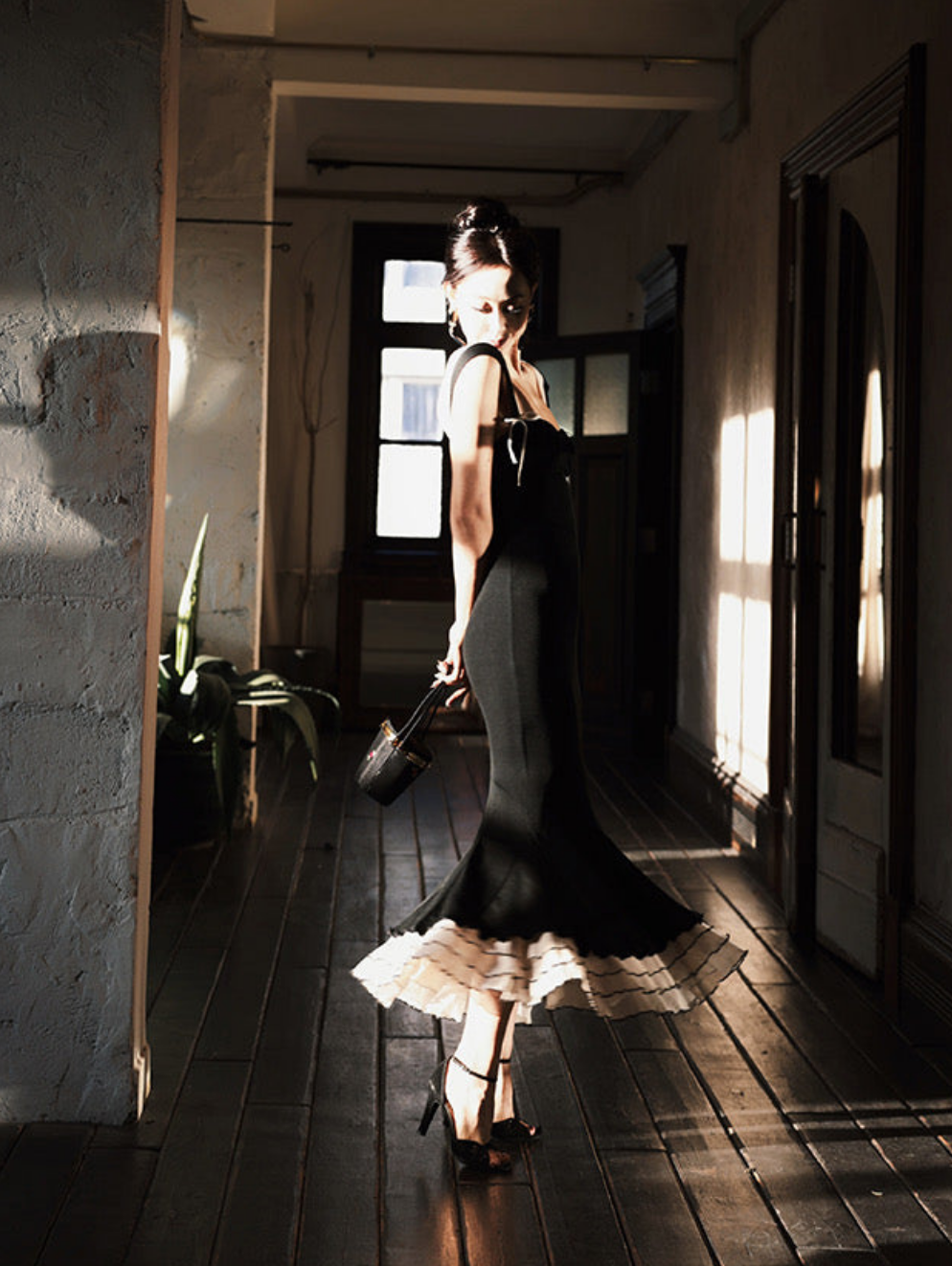 TIMELESS ELEGANCE MERMAID BODYCON MAXI DRESS