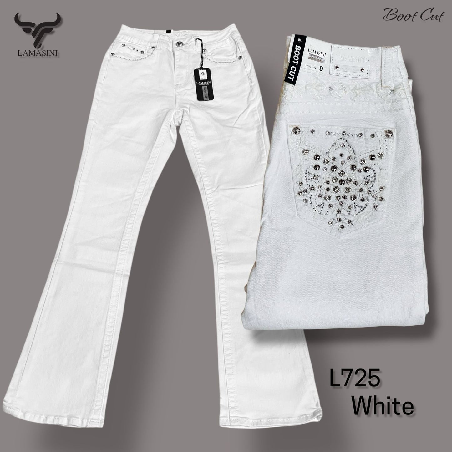 WOMEN BOOT CUT DENIM JEANS