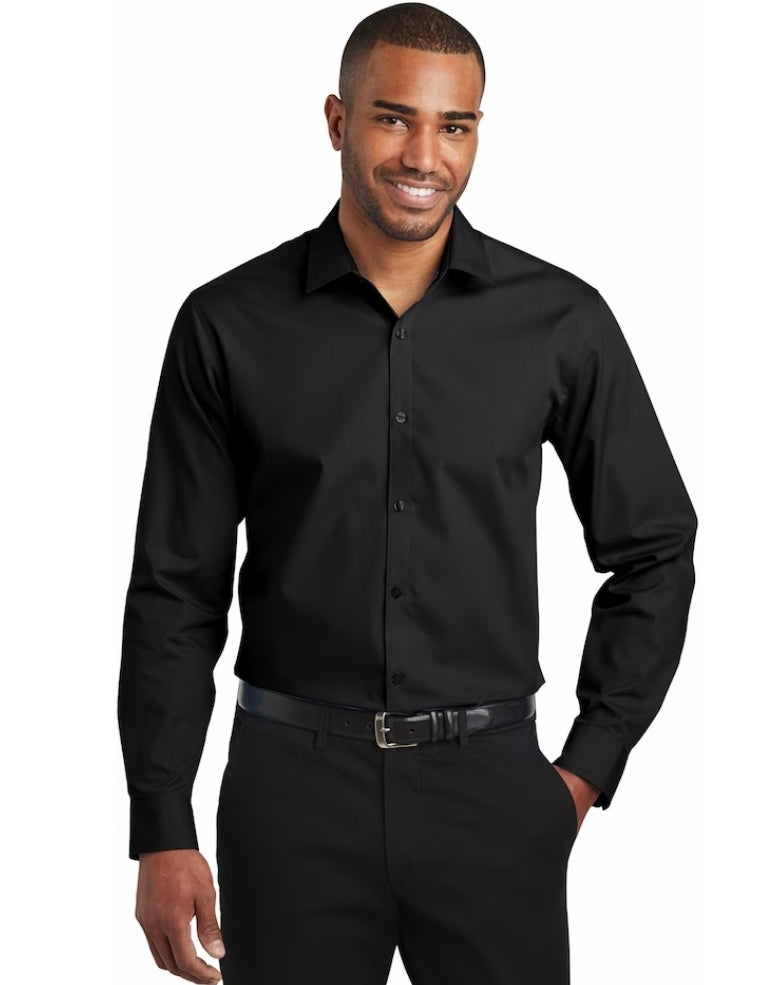 SLIM FIT PLAIN PREMIUM MEN'S SHIRT