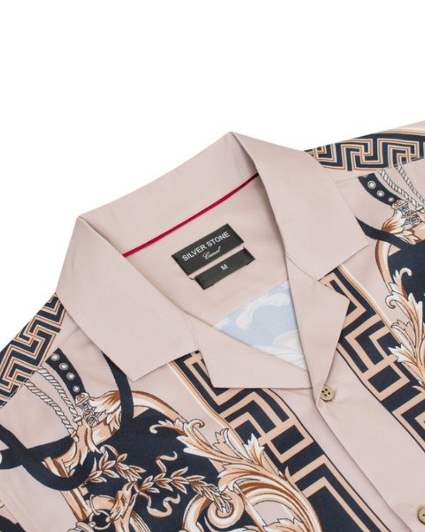 BAROQUE PRINTED SHORT SLEEVE SHIRT
