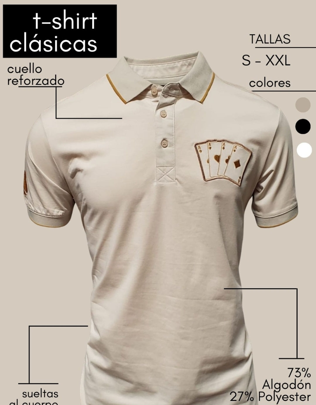 POCKER LOGO MEN POLO SHIRT