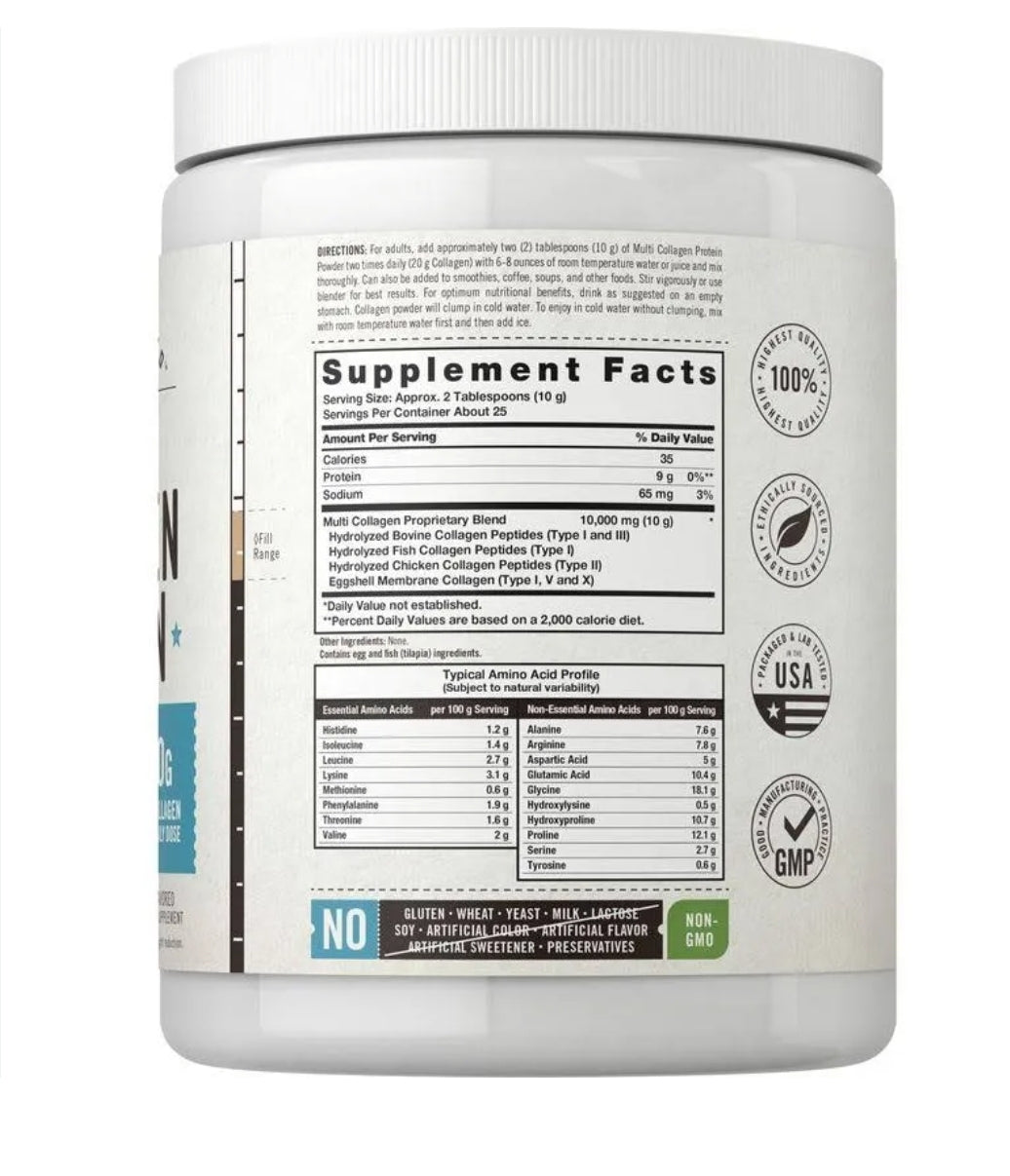 MULTI COLLAGEN PROTEIN POWDER FOR WOMEN AND MEN
