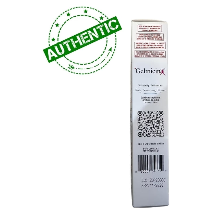 GELMICIN CREMA ANTIPICAZON ERUPCIÓN CUTÁNEA