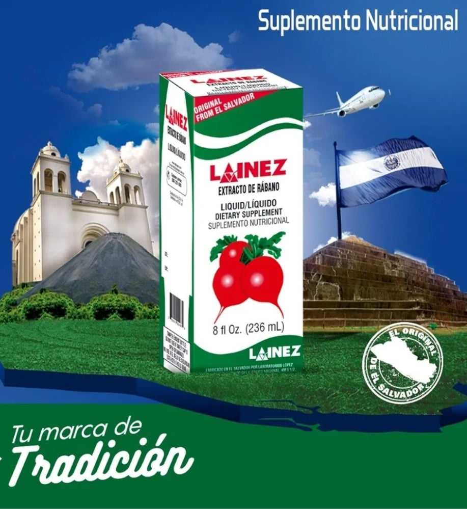RÁBANO YODADO EXTRACTO DE RABANO NATURAL RADISH SYRUP