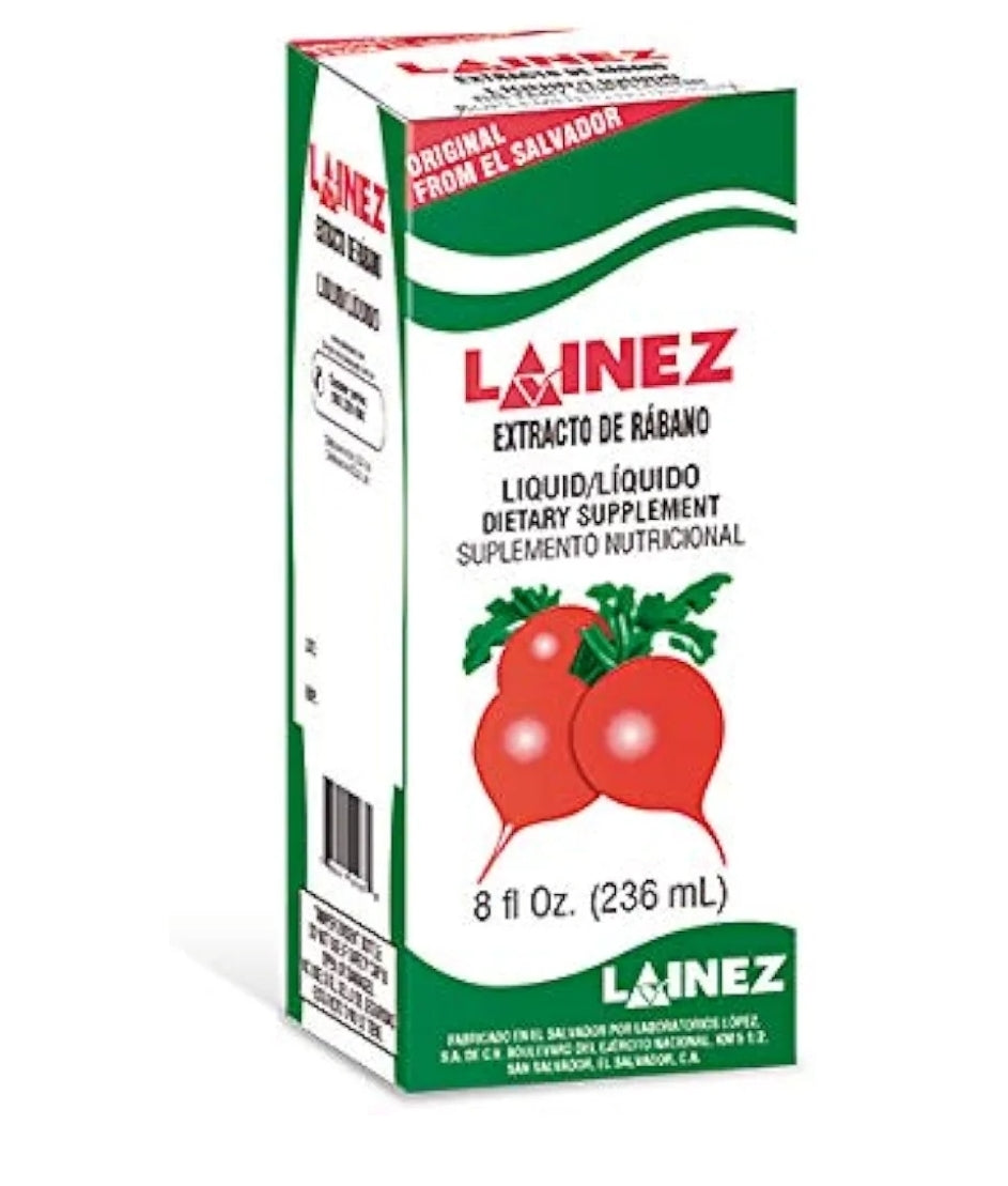 RÁBANO YODADO EXTRACTO DE RABANO NATURAL RADISH SYRUP