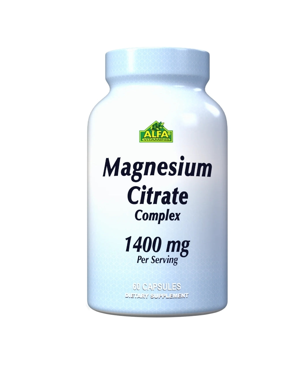 MAGNESIUM CITRATE COMPLEX 1400 MG 60 CAPSULES