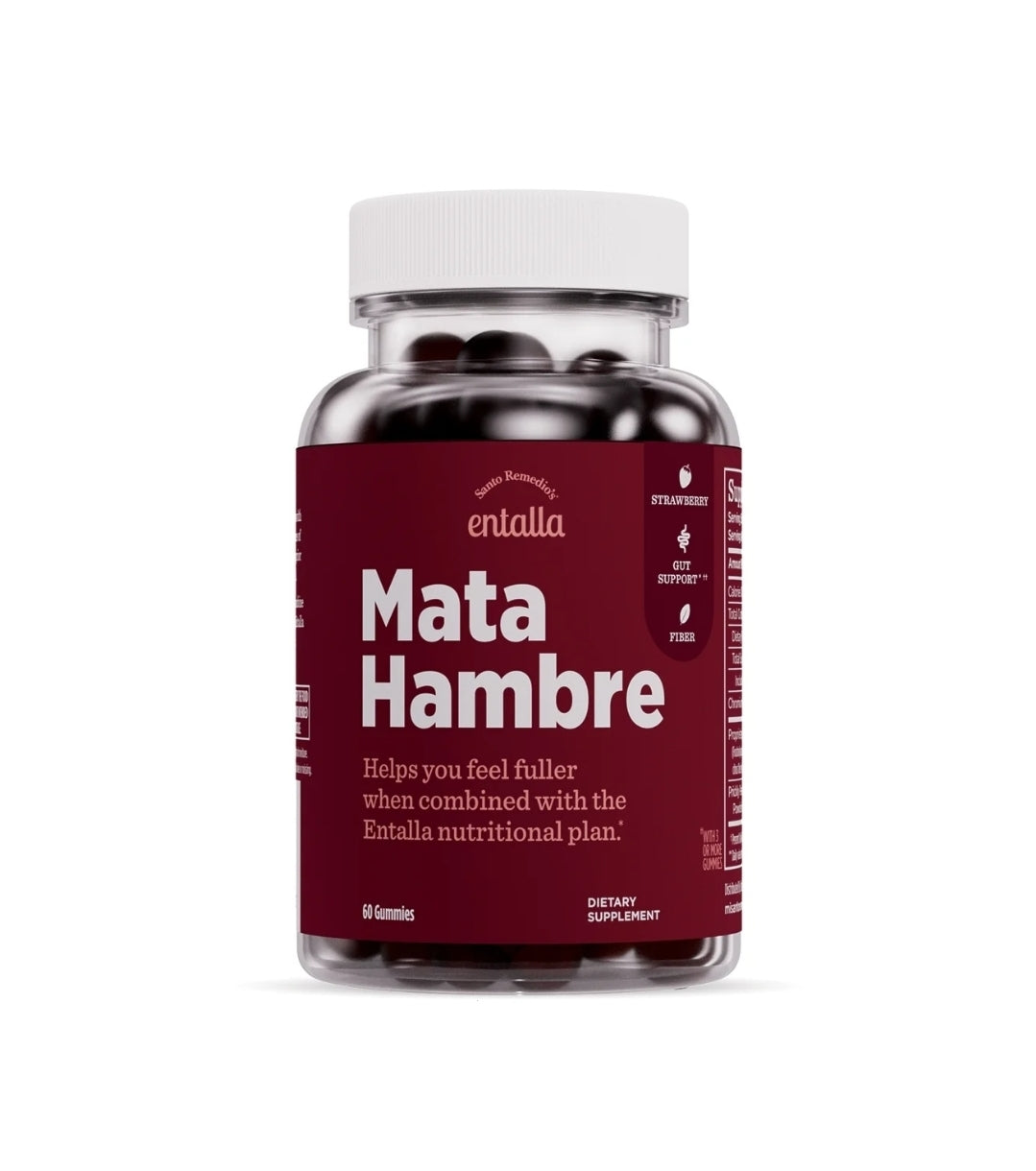 ENTALLA MATA HAMBRE GUMMY STRAWBERRY FLAVOR DIETARY SUPPLEMENT
