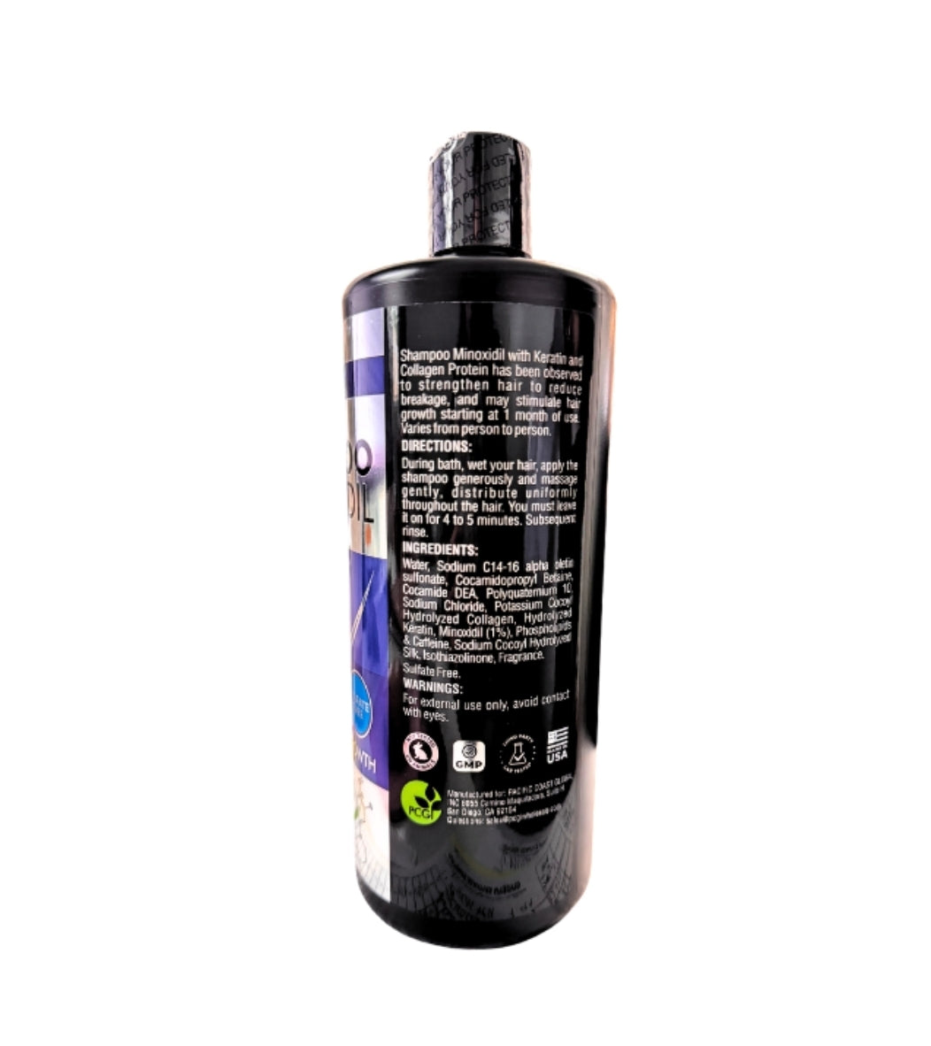 SHAMPOO MINOXIDIL KETATINA Y COLAGENO