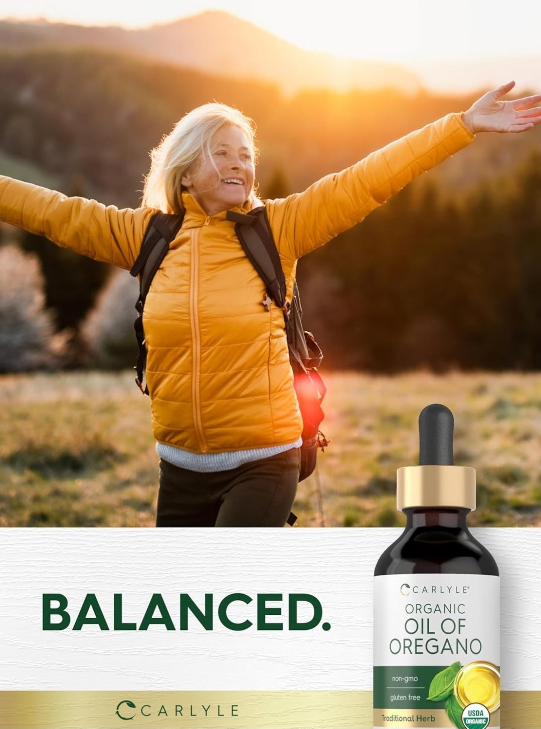 ACEITE DE OREGANO OIL OF OREGANO LIQUID DROPS 2 fl oz.