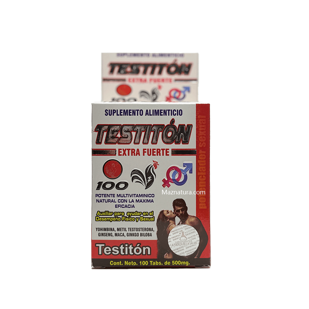 TESTITON EXTRA FUERTE 100 CAPS SUPLEMENTO