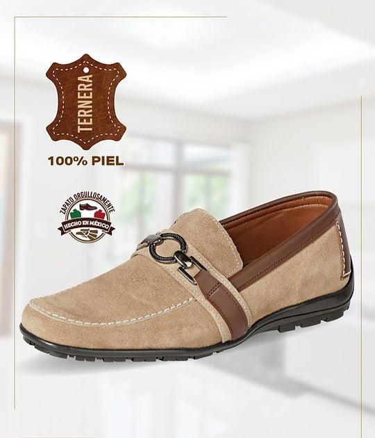 MEN'S SUEDE MOCCASIN LOAFER