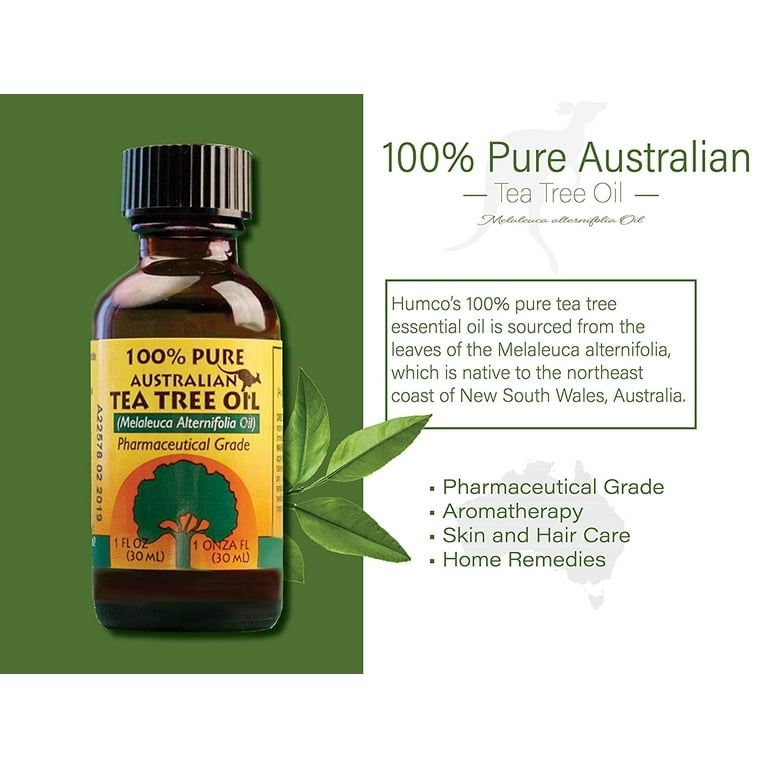TEA TREE OIL 100% ESSENTIAL OIL
