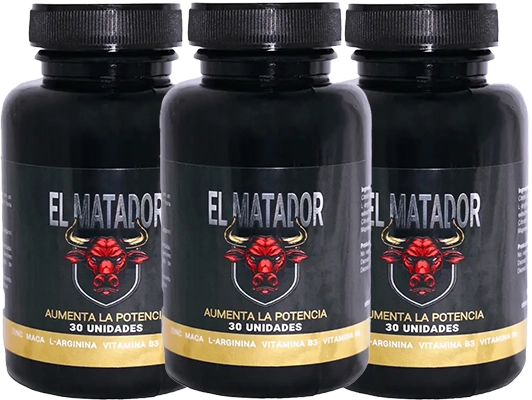 EL MATADOR SUPLEMENTO MULTIVITAMINICO AUMENTO DE POTENCIA MASCULINA