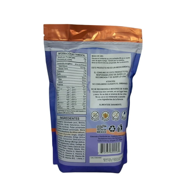 ULTRA ADVANCE COLAGENO HIDROLIZADO 440g POLVO