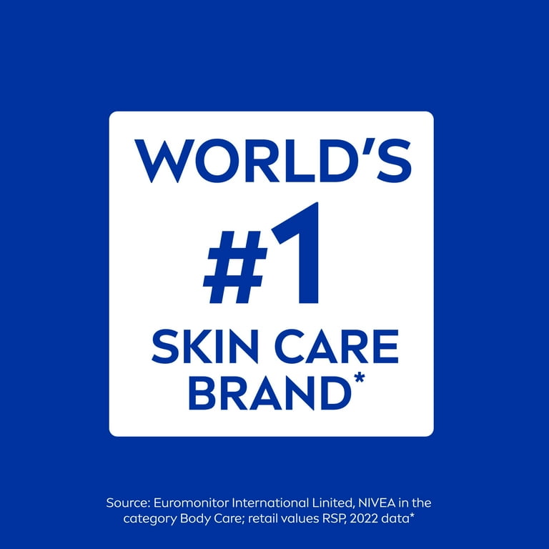 NIVEA FACE BODY AND HAND MOISTURIZING CREAM 6.8 oz