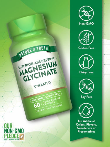 MAGNESIUM GLYCINATE 60 CAPSULES