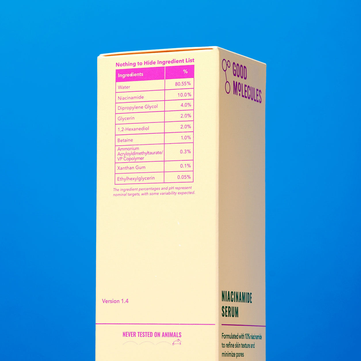 NIACINAMIDE SERUM GOOD MOLECULES