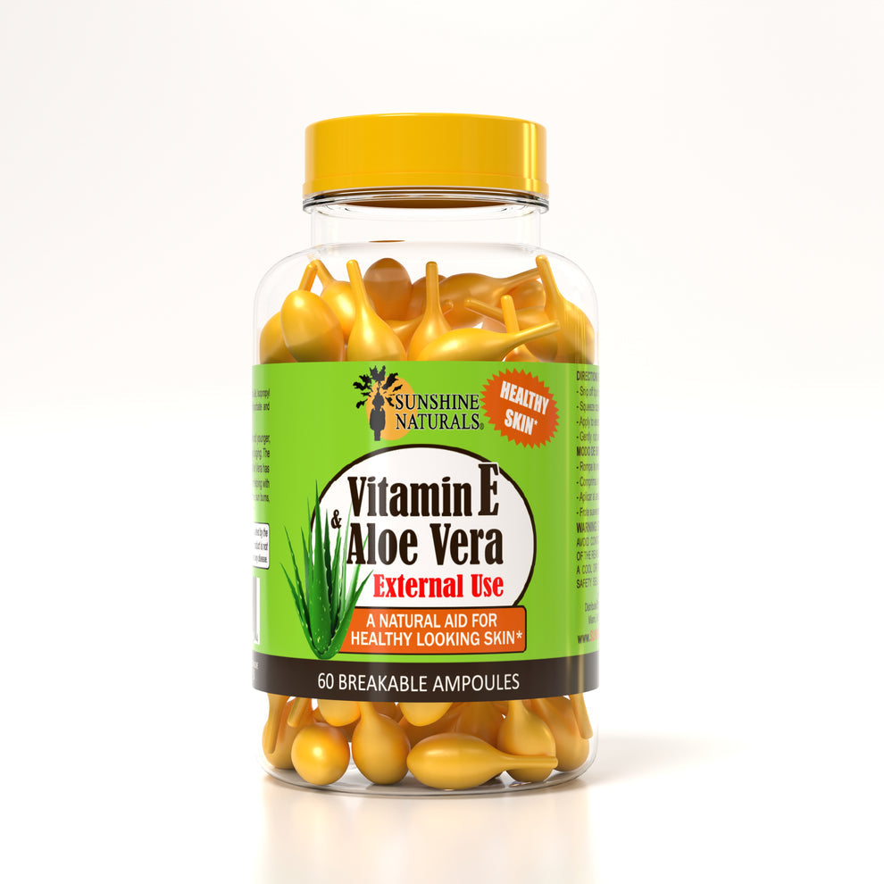 VITAMIN E ALOE VERA 60 BREAKABLE AMPOULES