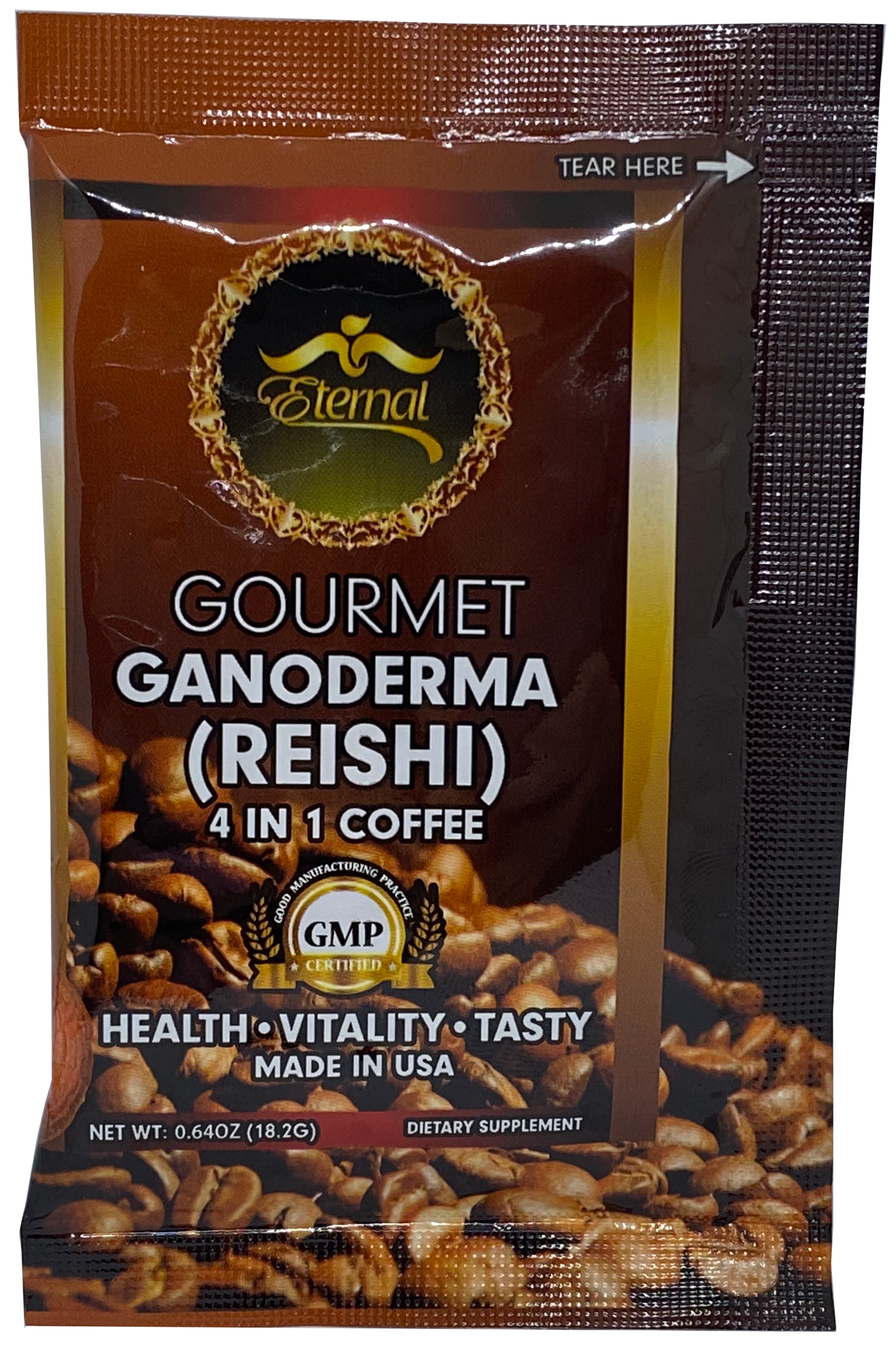 GANODERMA REISHI COFFE 4 IN 1 VITALITY AND WELLNESS BLEND