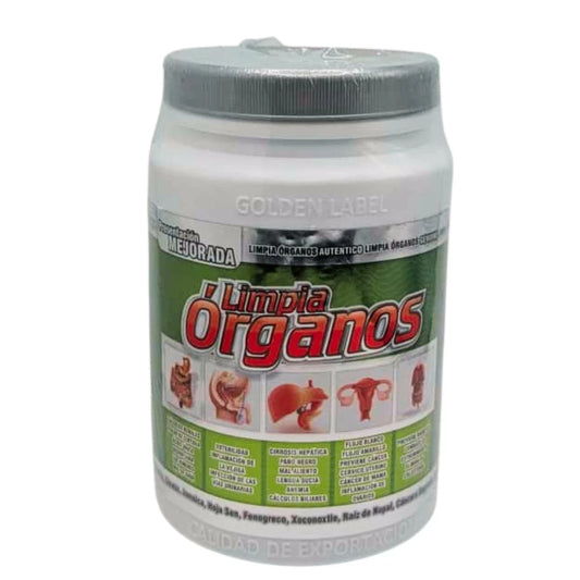 LIMPIA ORGANOS FIBRA 500g 100% NATURAL SUPLEMENT