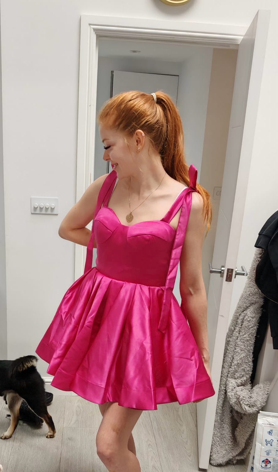 DIVA CORSET COCKTAIL HOMECOMING DRESS