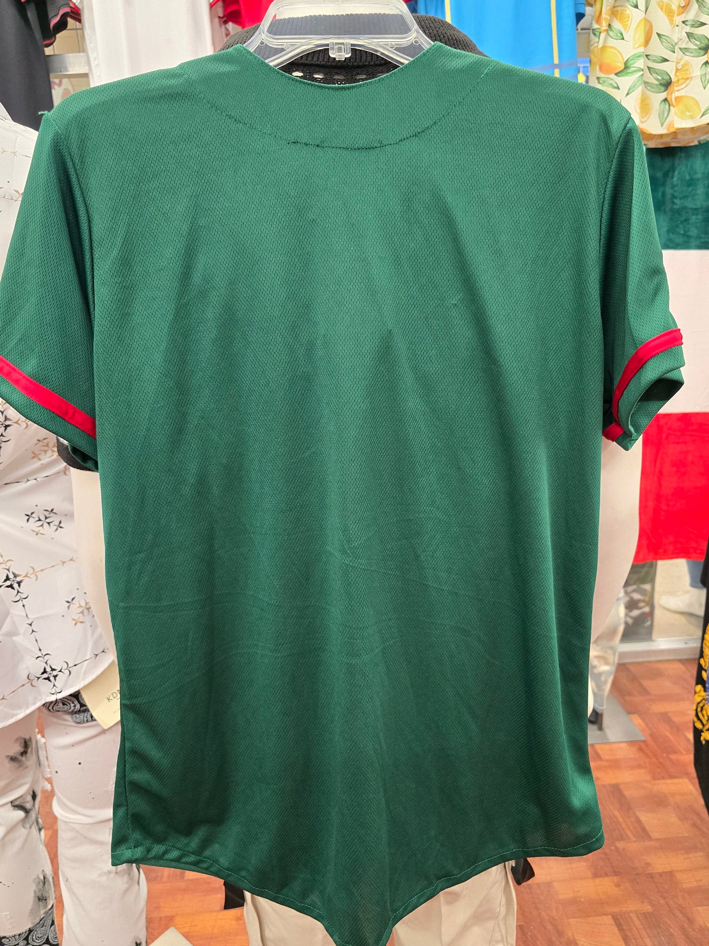 MÉXICO BASEBALL EMBROIDERED JERSEY