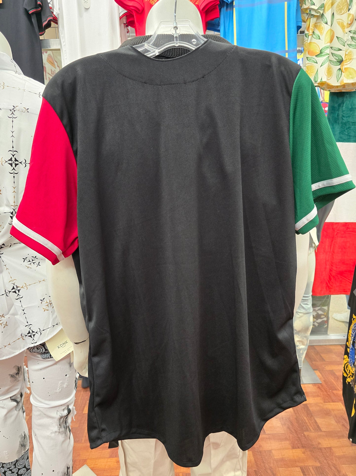 MÉXICO BASEBALL EMBROIDERED JERSEY