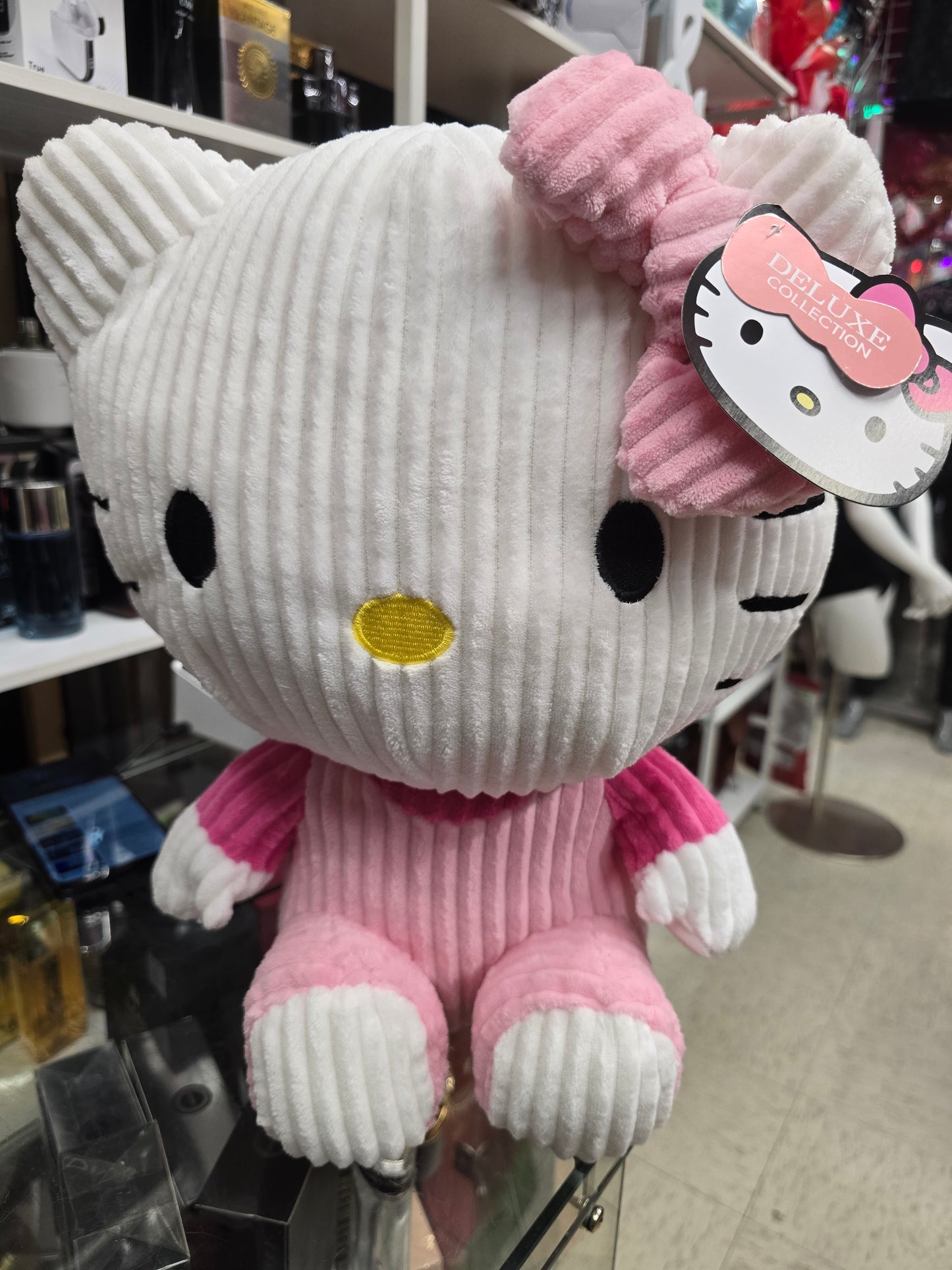 HELLO KITTY CORDUROY PILLOW BUD