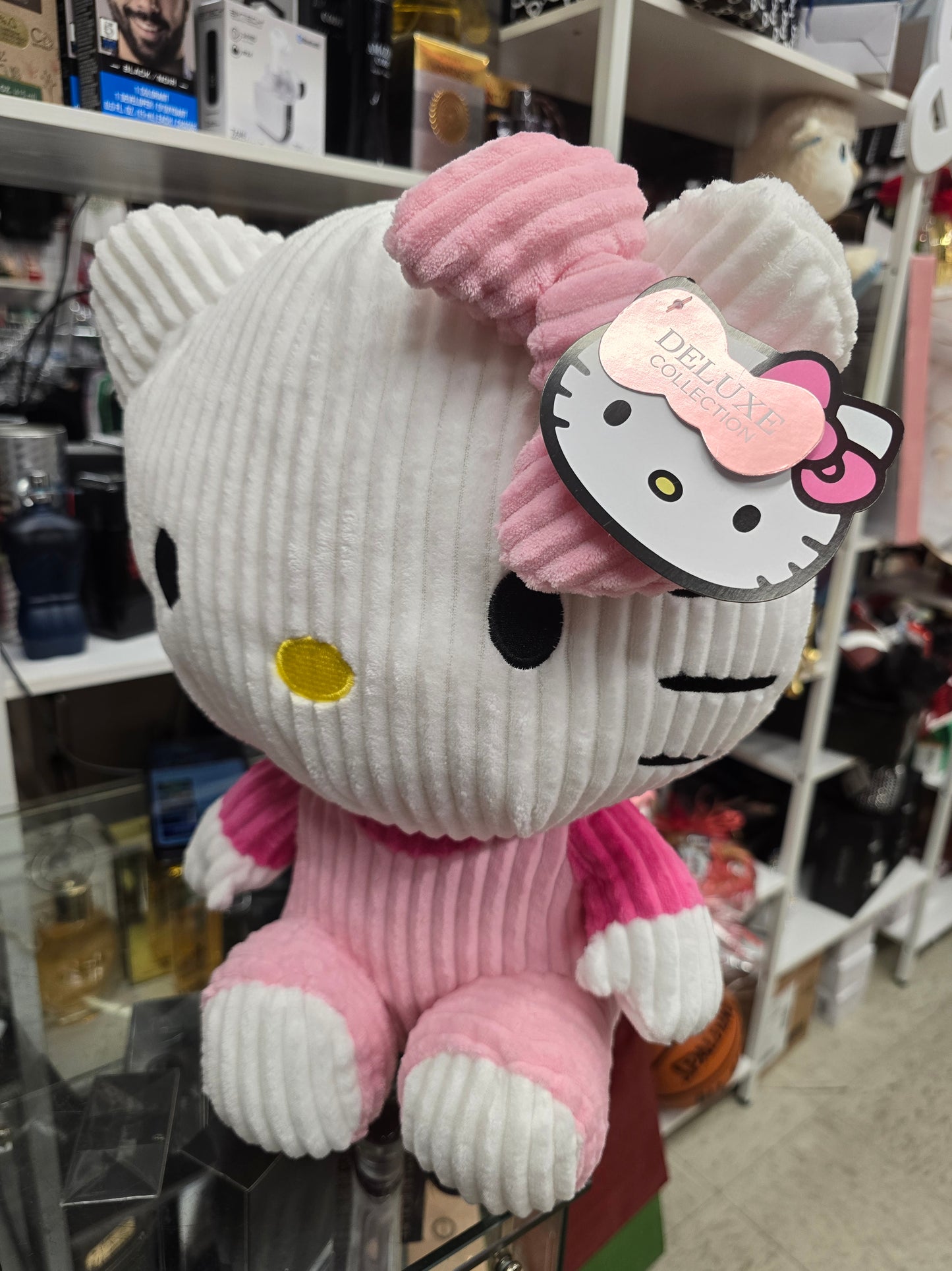 HELLO KITTY CORDUROY PILLOW BUD