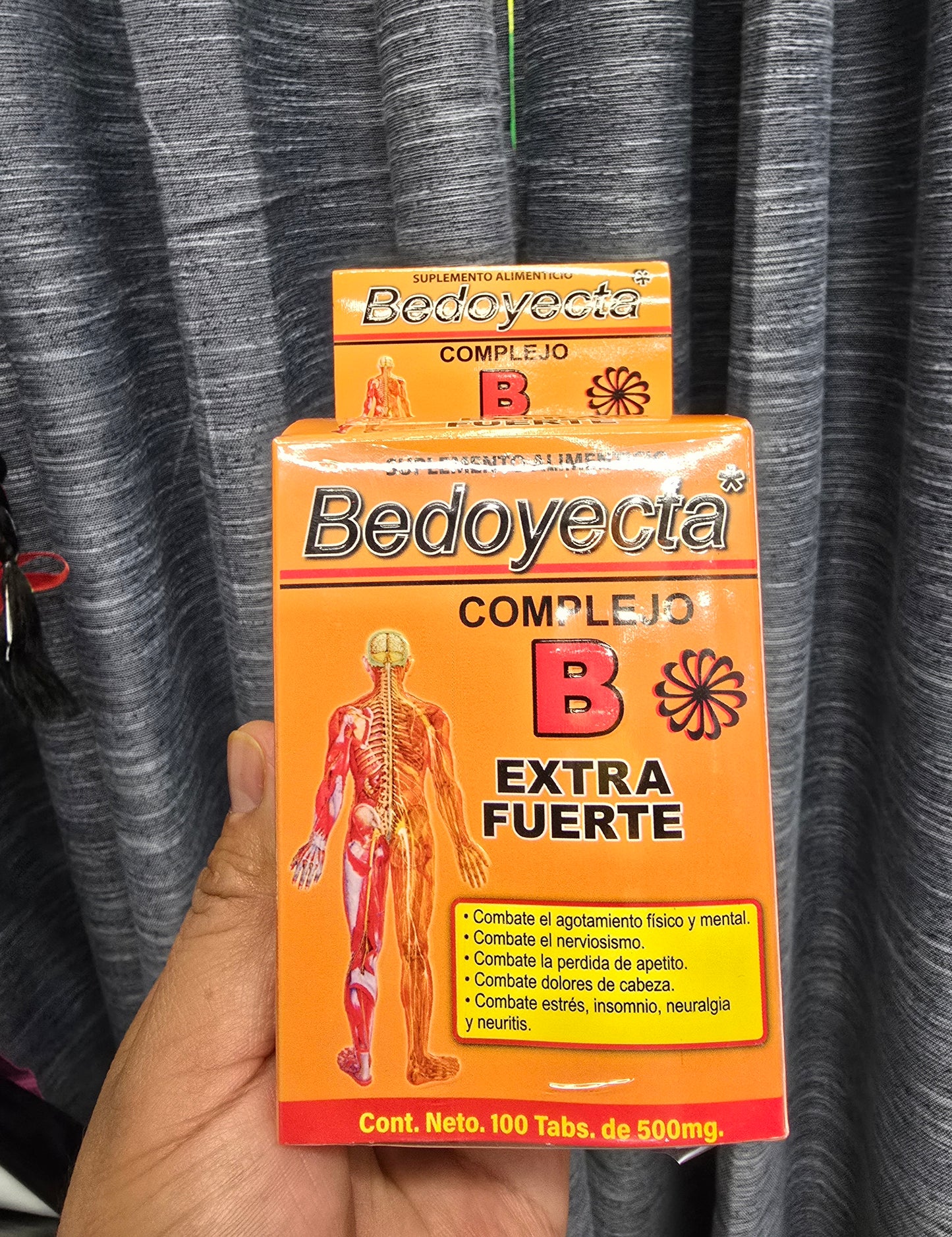 BEDOYECTA COMPLEJO B EXTRA FUERTE 100 CAPS SUPLEMENTO