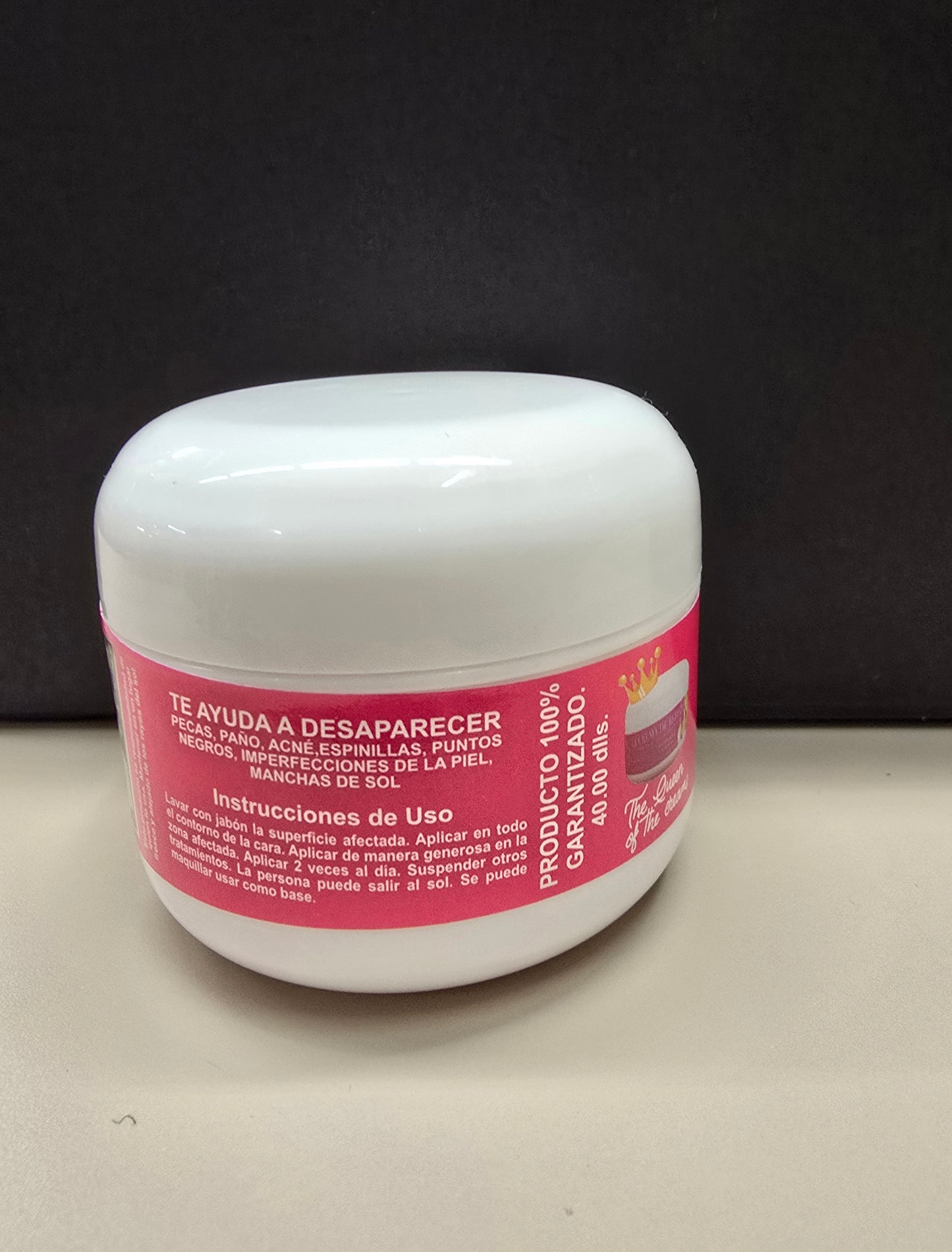 LA CREMA DE REBECA FACIAL  LIMPIADORA CURATIVA Y QUITA MANCHAS