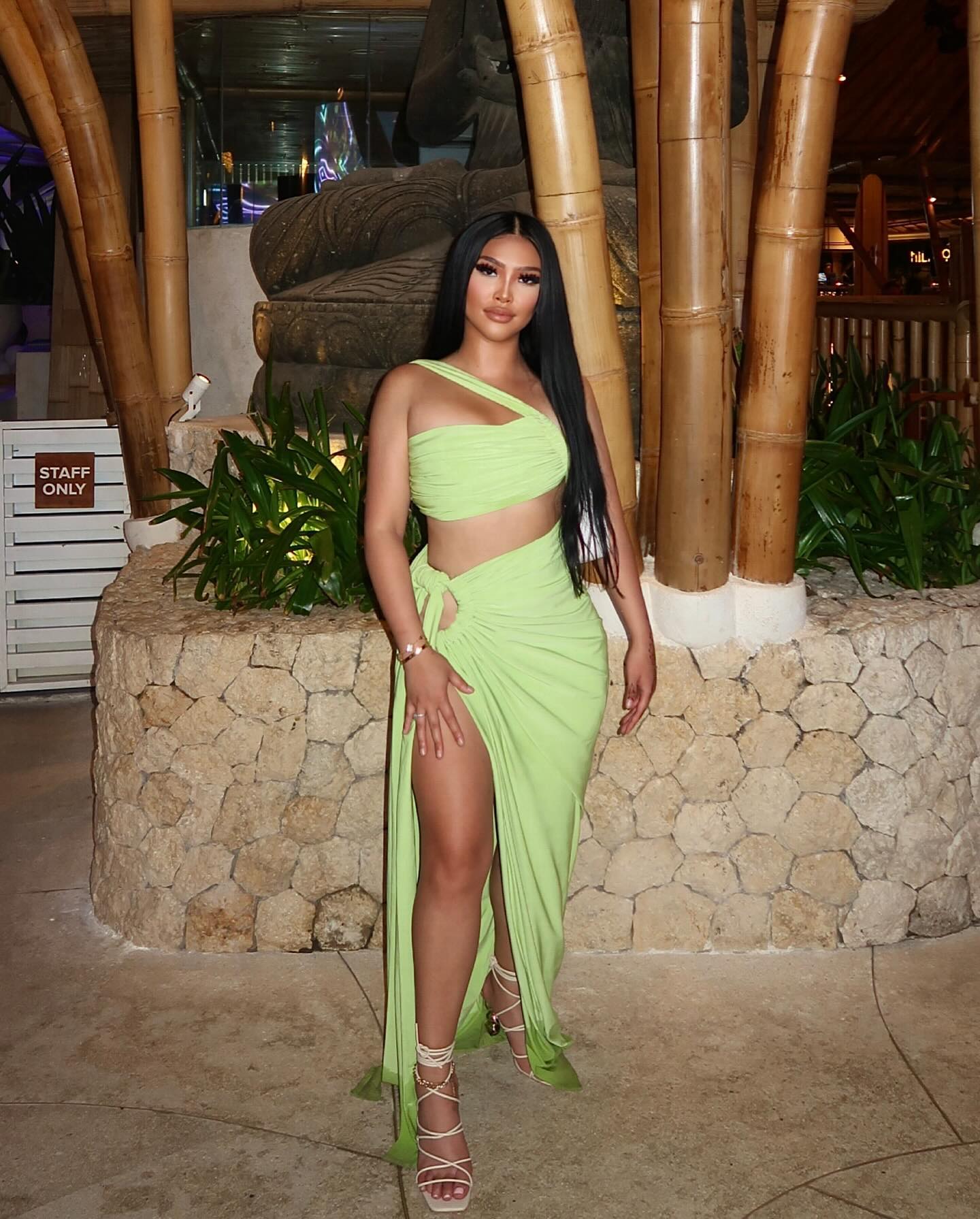 CANCUN SET TOP AND SKIRT  MAXI DRESS