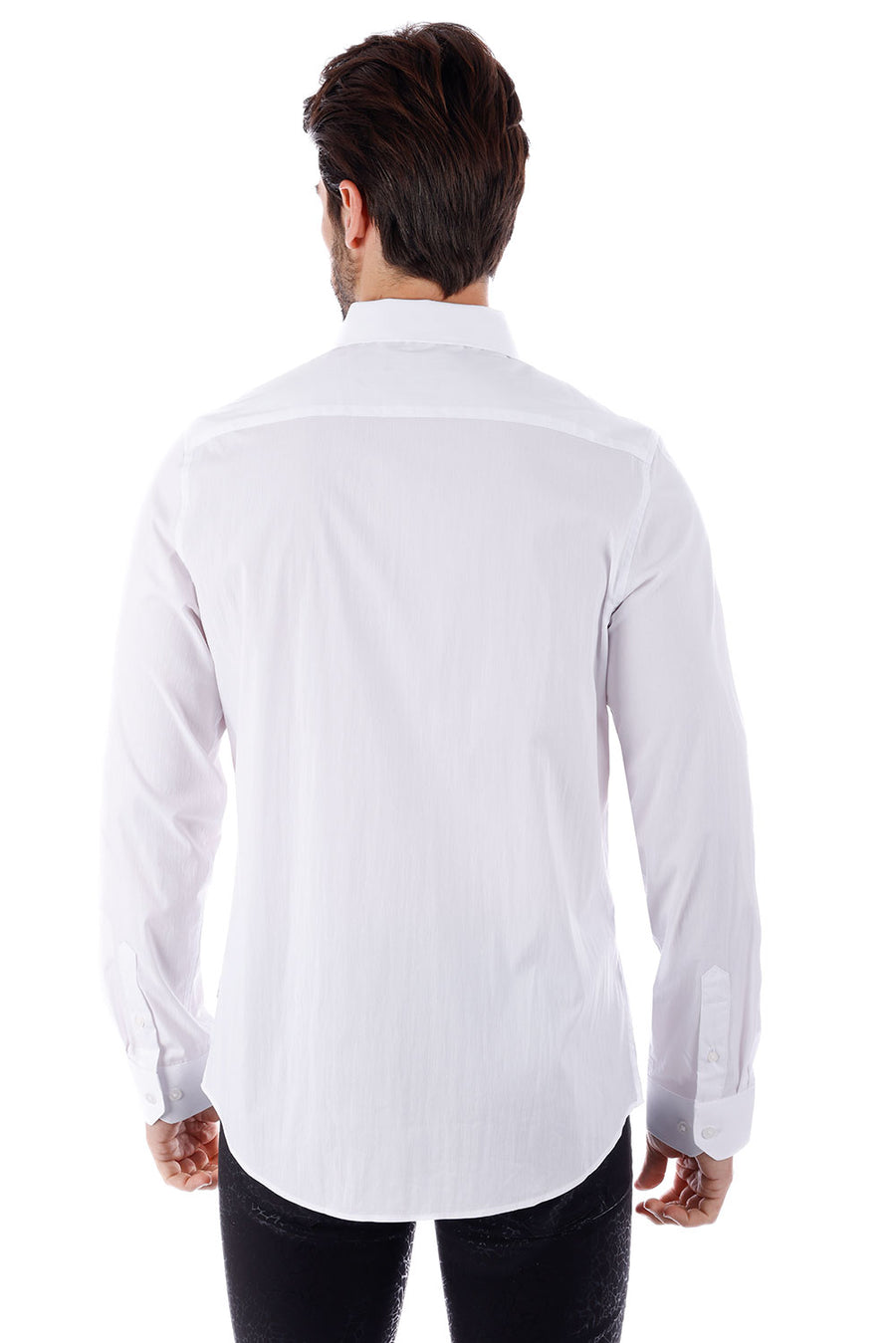 PLAIN PREMIUM MEN'S LONG SLEEVE SHIRTS