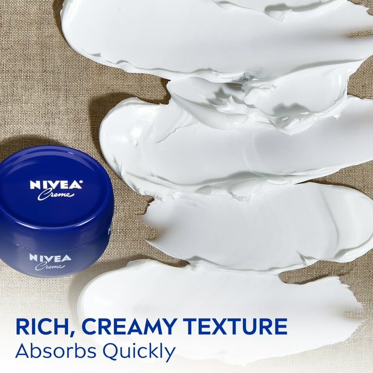 NIVEA FACE BODY AND HAND MOISTURIZING CREAM 6.8 oz