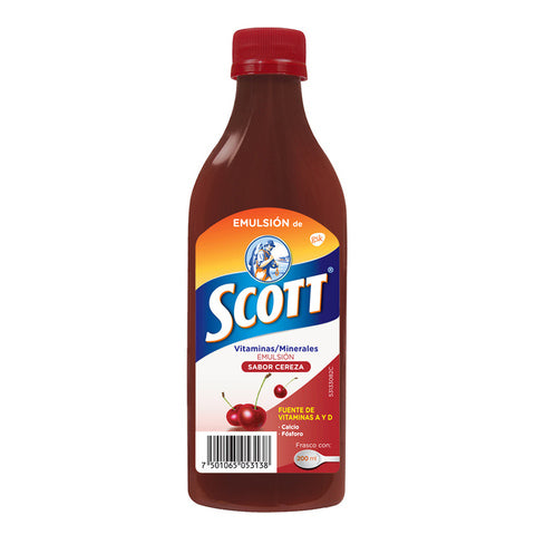 EMULSIÓN DE SCOTT ACEITE DE HIGADO DE BACALAO MULTIVITAMINICO