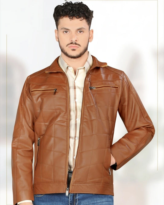 LUXURY LEATHER MEN JACKET
