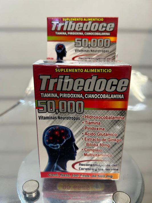 TRIBEDOCE 50,000 NEUROTROPIC VITAMINS SUPLEMENT