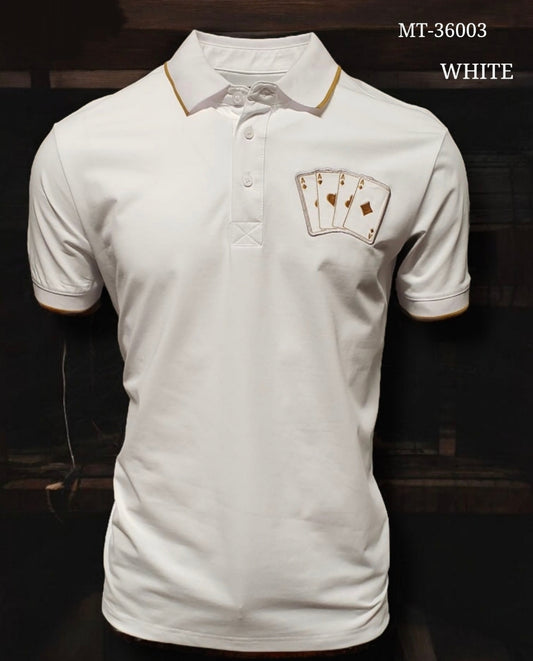 POCKER LOGO MEN POLO SHIRT