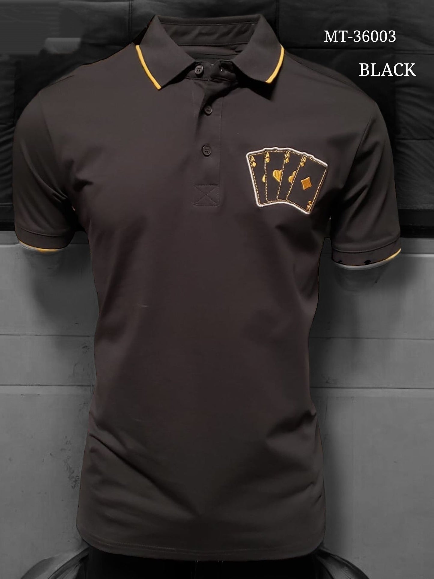 POCKER LOGO MEN POLO SHIRT